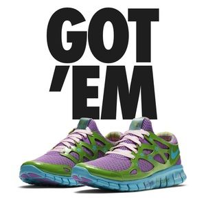 Nike free run 2.0 doernbecher “Mackenzie”